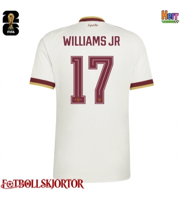 Spanien Nico Williams #17 Bortatröja VM 2026 Kortärmad